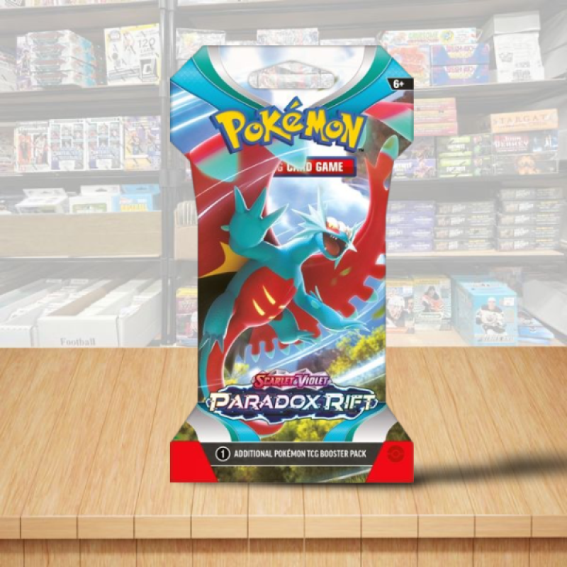 Pokemon Scarlet & Violet Paradox Rift Sealed Booster Sleeved Pack - Cover2 Image 1