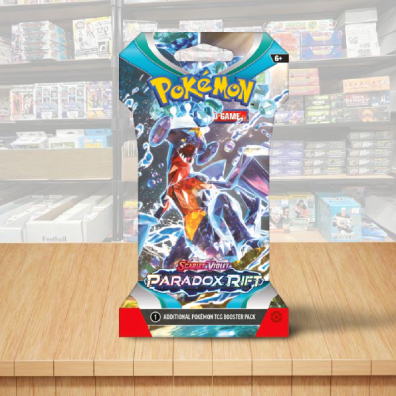 Pokemon Scarlet & Violet Paradox Rift Sealed Booster Sleeved Pack - Cover3 Image 1