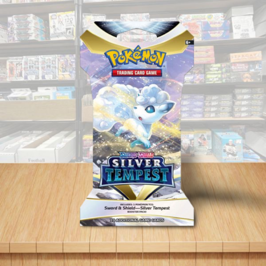 Pokemon Sword & Shield Silver Tempest Sealed Booster Sleeved Pack - Cover2 Image 1