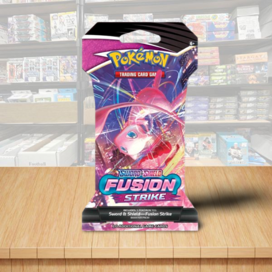 Pokemon Sword & Shield Fusion Strike Sealed Booster Sleeved Pack - Cover1 Image 1