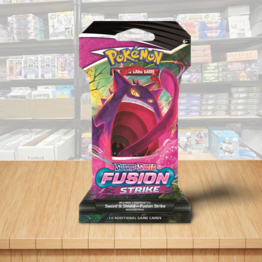 Pokemon Sword & Shield Fusion Strike Sealed Booster Sleeved Pack - Cover2 Image 1