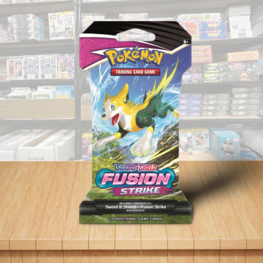 Pokemon Sword & Shield Fusion Strike Sealed Booster Sleeved Pack - Cover3 Image 1