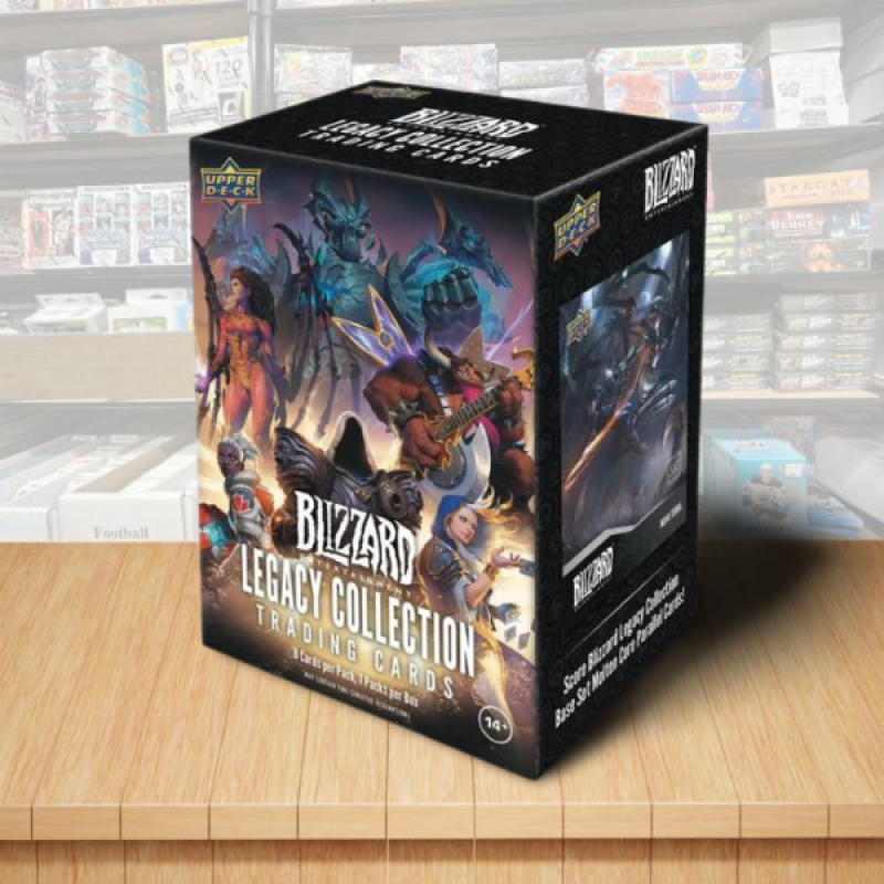 2023 Upper Deck Blizzard Legacy Collection Factory Sealed Box - 7 Packs Image 1