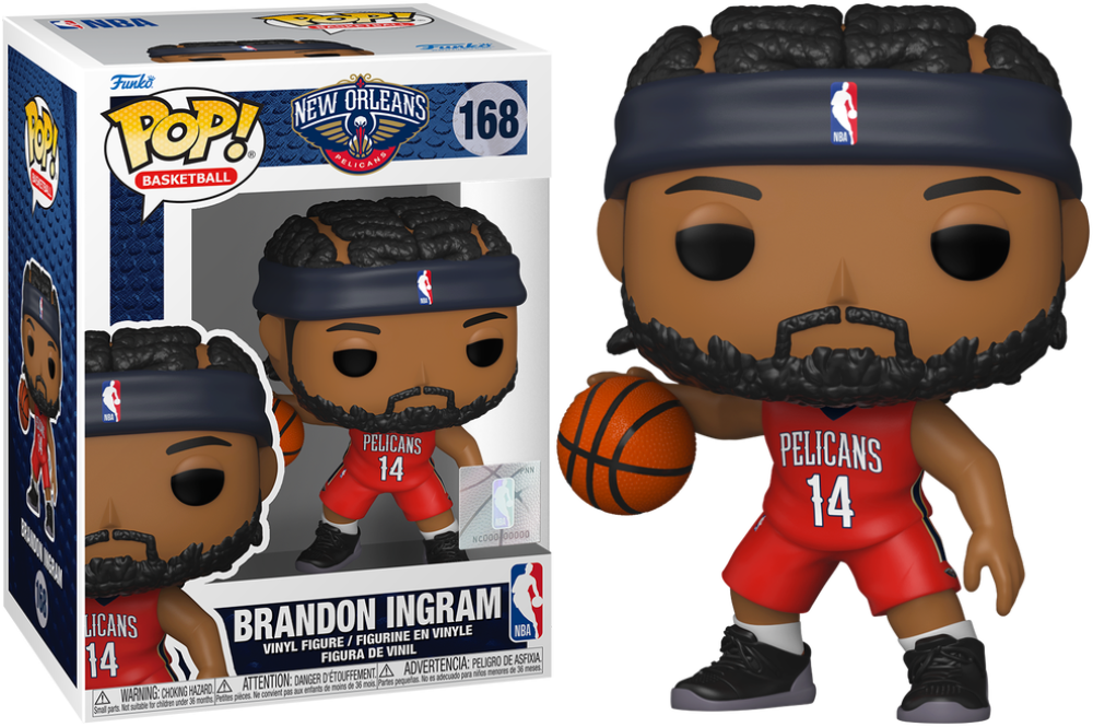 Funko Pop - 168 Basketball - New Orleans - Brandon Ingram Vinyl Figure Image 1