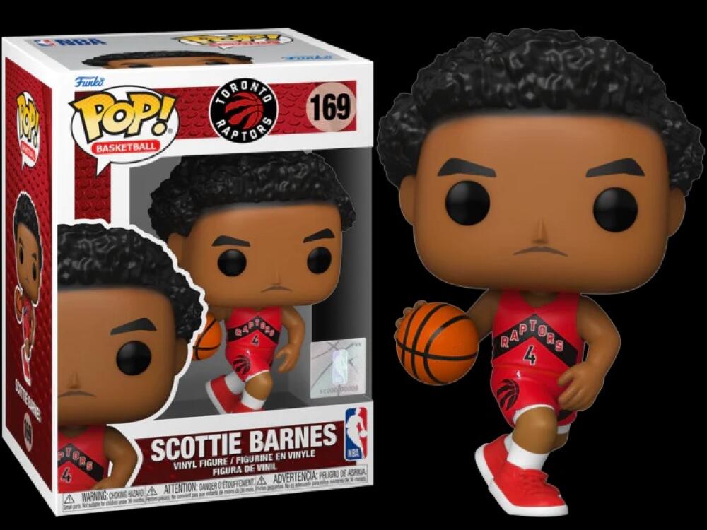 Funko Pop - 169 Basketball - Toronto Raptors - Scottie Barnes Vinyl Figure Image 1