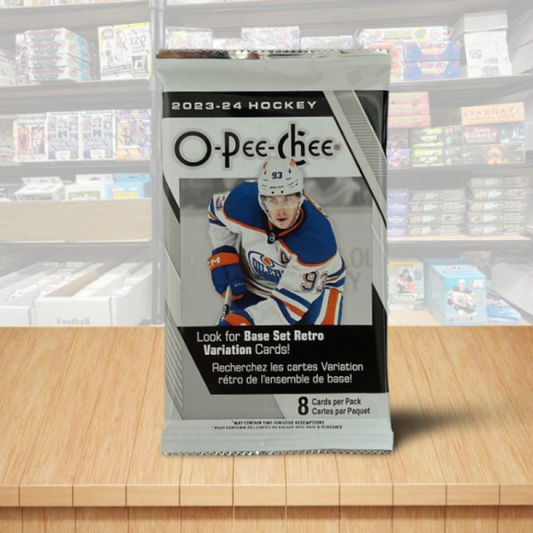2023-24 O-Pee-Chee Hockey 8 Card PACK - Look for Bedard Rookies Image 1