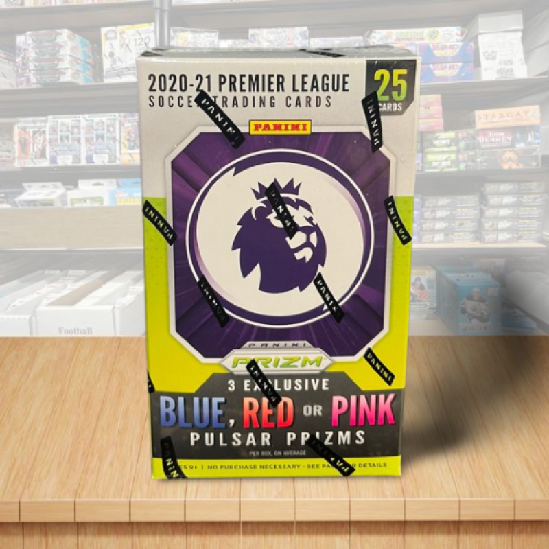 2020-21 Panini Prizm Premier League Soccer Factory Sealed Box - 25 Cards Image 1