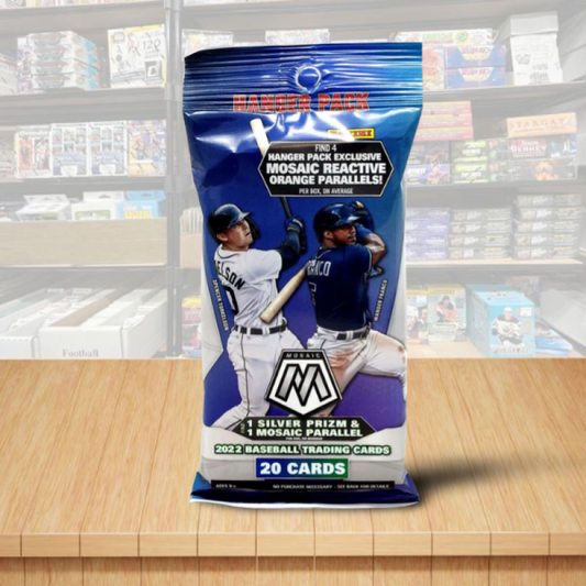 2022 Panini Mosaic Hanger Baseball MLB Sealed 20 Card PACK - Parallels Image 1