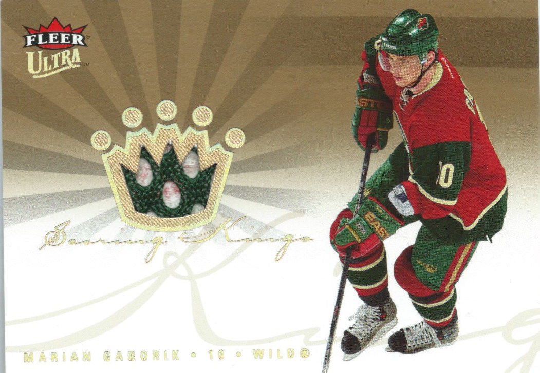 2005-06 Fleer Ultra Scoring Kings MARIAN GABORIK Jersey 01722