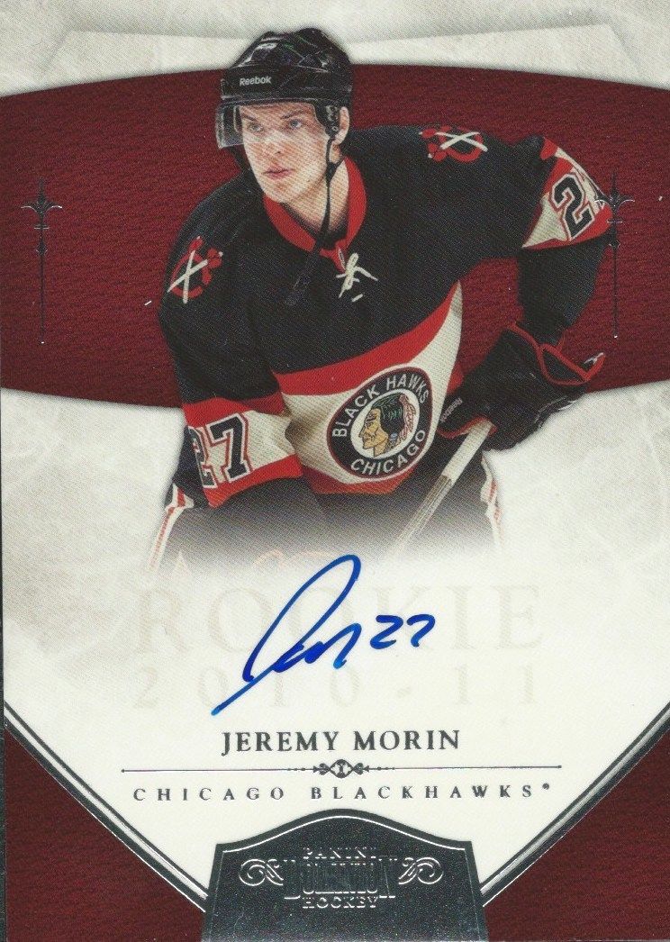 2010-11 Dominion #196 JEREMY MORIN 80/199 Auto Rookie RC 00012 Image 1