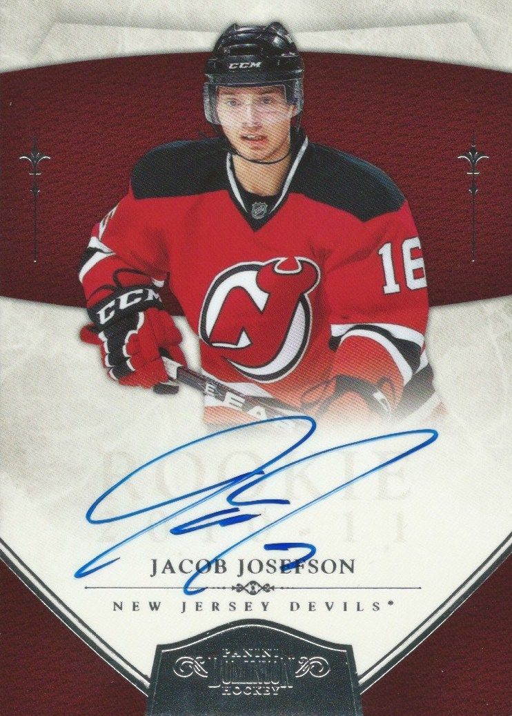 2010-11 Dominion JACOB JOSEFSON Auto Rookie 116/199 RC Signature 00014 Image 1
