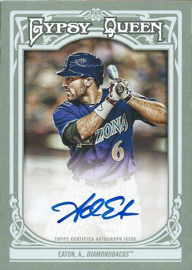 2013 Topps Gypsy Queen $25 ADAM EATON Auto Signature Autographs 01310 Image 1