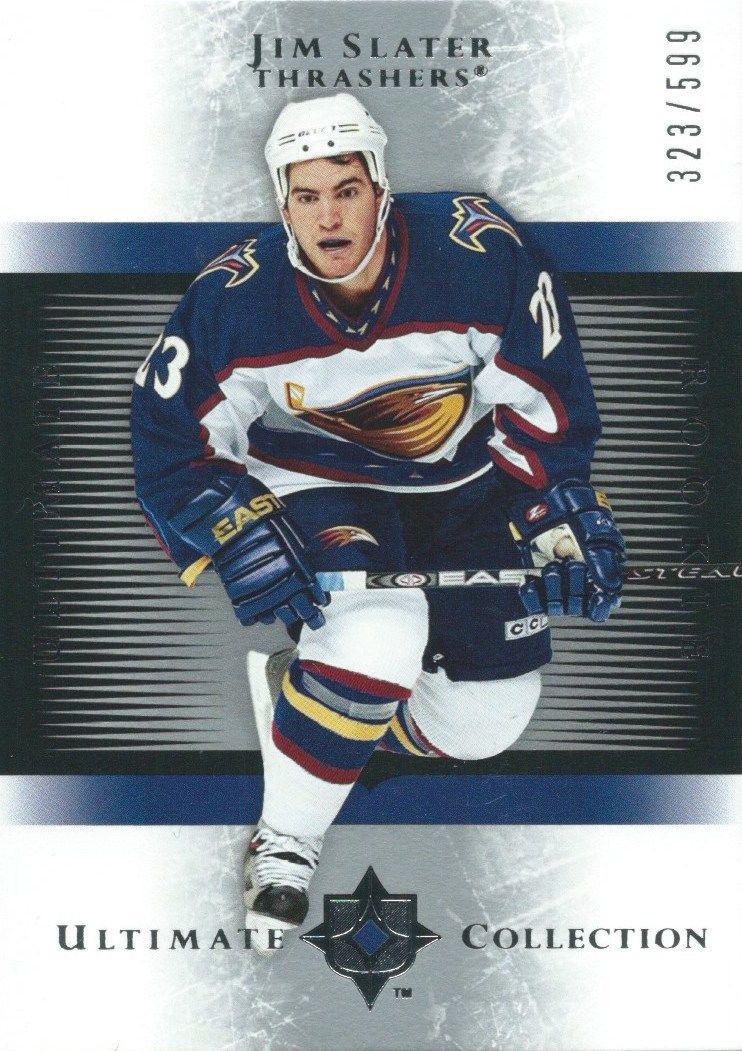 2005-06 Ultimate Collection JIM SLATER Rookie 323/599 RC NHL UD 00886 Image 1