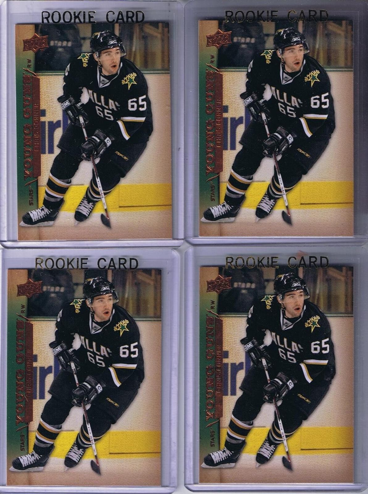 2007-08 Upper Deck YG CHRIS CONNER Young Guns Rookie Dallas Stars 02204 Image 1
