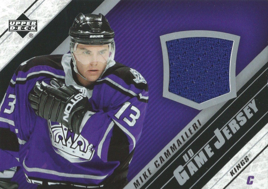2005-06 Upper Deck Game Jersey MIKE CAMMALLERI NHL Hockey 00709 Image 1