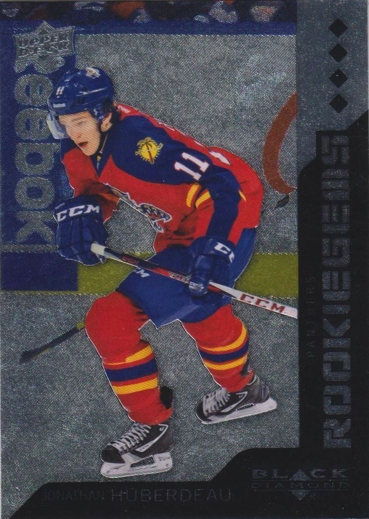 2013-14 Black Diamond JONATHAN HUBERDEAU RC Upper Deck Rookie Gems 00887
