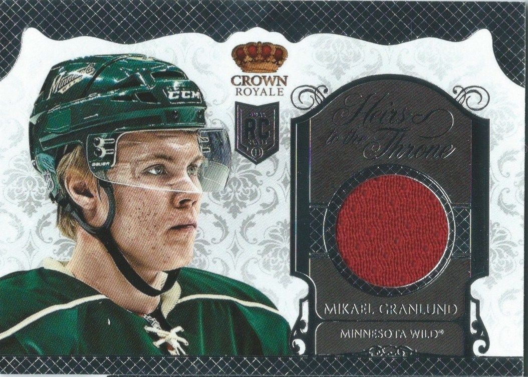 2013-14 Crown Royale Heirs to the Throne MIKAEL GRANLUND Jersey RC 01569 Image 1