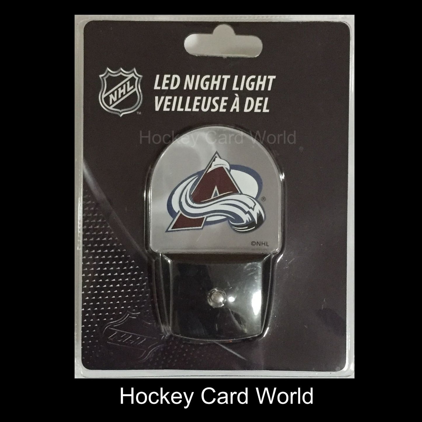 Colorado Avalanche Licensed NHL LED Night Light - Brand New In Box Image 1