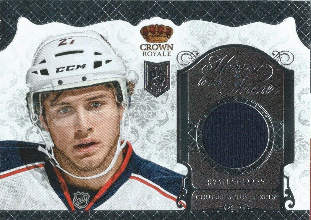 2013-14 Crown Royale Heirs to the Throne RYAN MURRAY Jersey Rookie 01566 Image 1