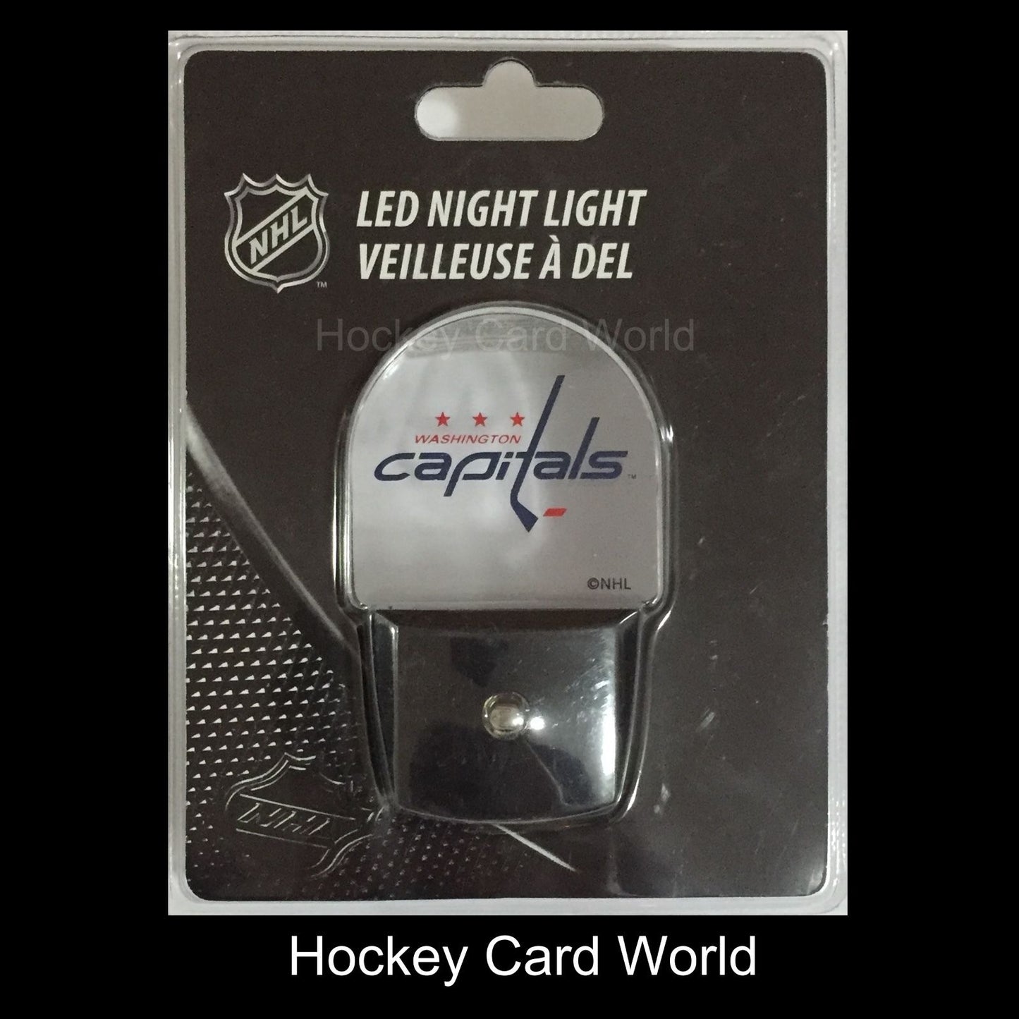 Washington Capitals Licensed NHL LED Night Light - Brand New In Box Image 1