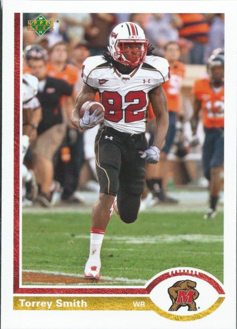 2011 Upper Deck 20th Anniversary TORREY SMITH UD Football 01059 Image 1