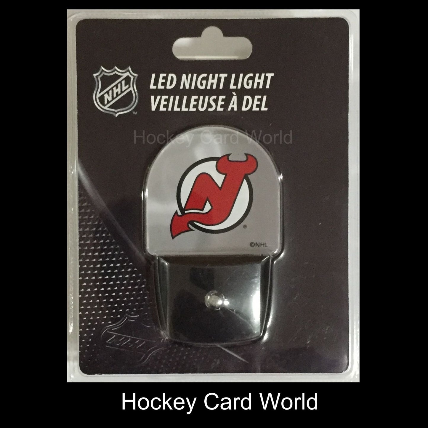 New Jersey Devils Licensed NHL LED Night Light - Brand New In Box Image 1