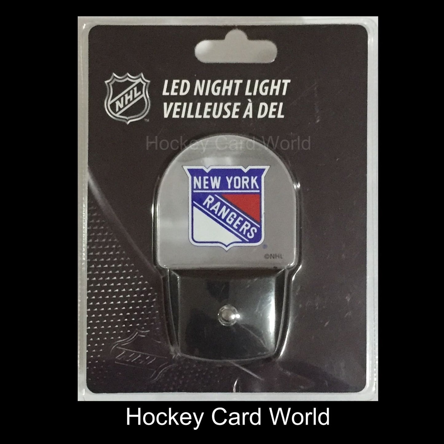 New York Rangers Licensed NHL LED Night Light - Brand New In Box Image 1