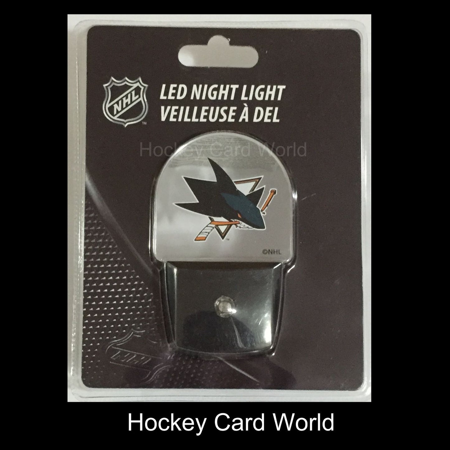 San Jose Sharks Licensed NHL LED Night Light - Brand New In Box Image 1