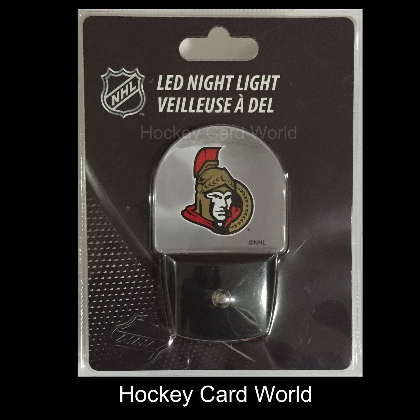 Ottawa Senators Licensed NHL LED Night Light - Brand New In Box Image 1