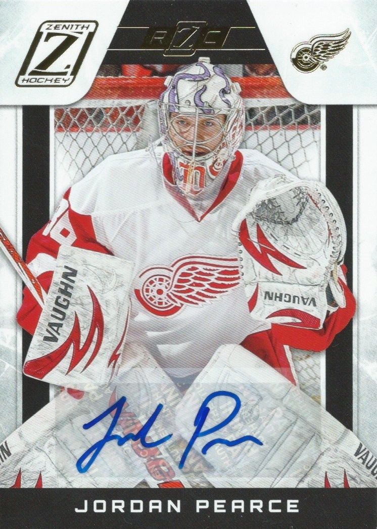 2011-12 Panini Zenith JORDAN PEARCE Autograph Rookie 60/99 Wings SP 00032 Image 1