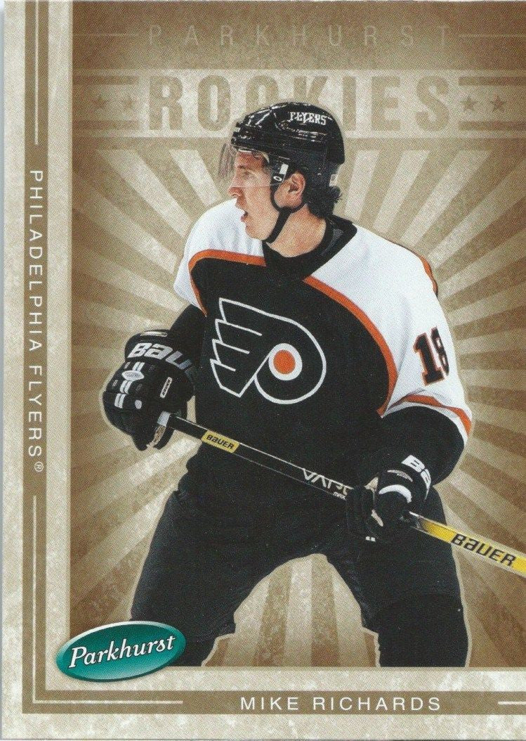 2005-06 Upper Deck Parkhurst MIKE RICHARDS ROOKIE RC NHL Hockey 00913