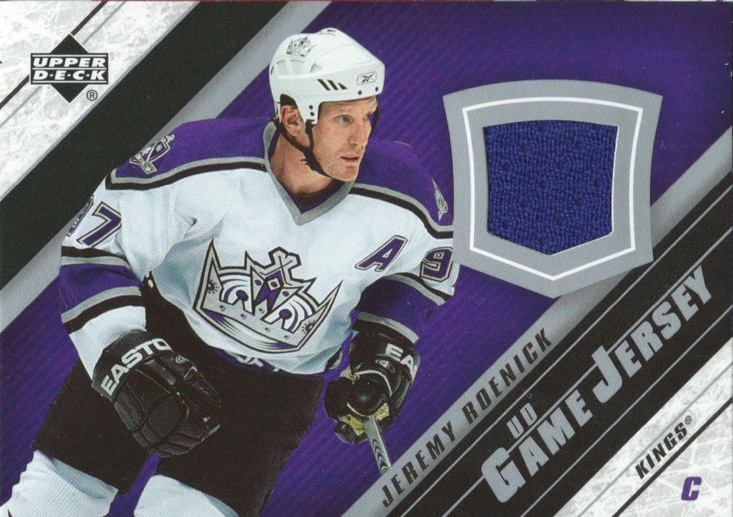 2005-06 Upper Deck Game Jersey JEREMY ROENICK NHL Hockey 00878