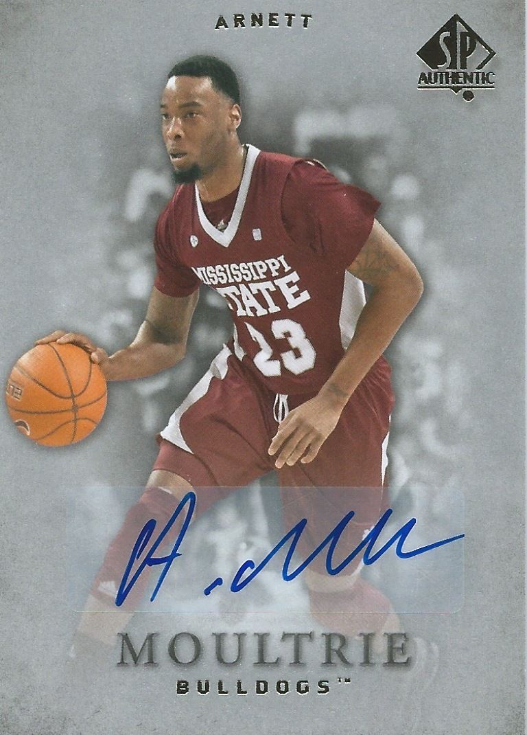2012-13 SP Authentic Auto ARNETT MOULTRIE Autograph Panini UD 01175 Image 1