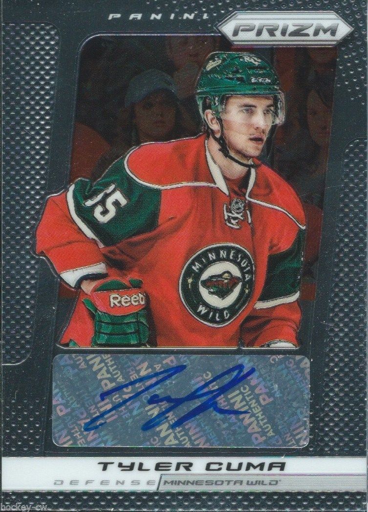2013-14 Panini Prizm Autographs TYLER CUMA Auto Signature Panini 00127 Image 1