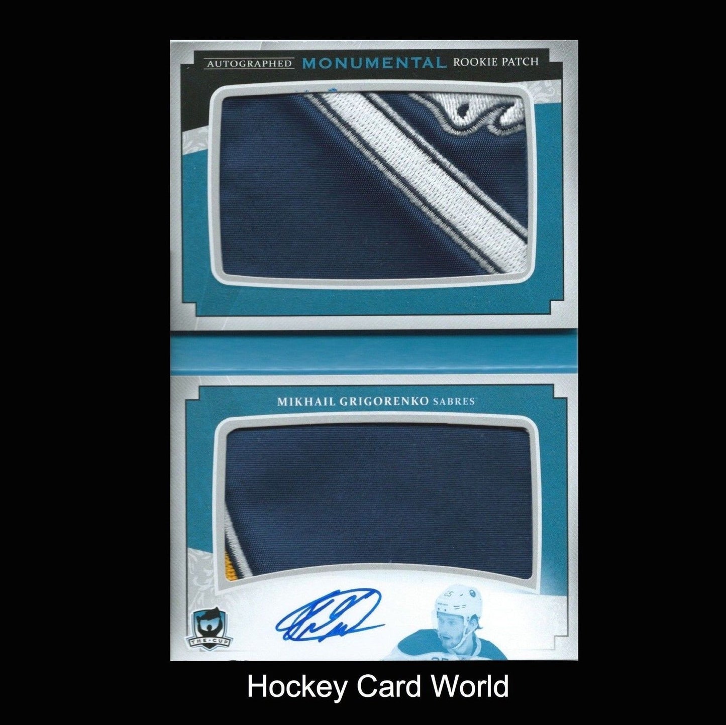 2013-14 The Cup Monumental MIKAIL GRIGORENKO 3/5 RC Patch Auto Booklet
