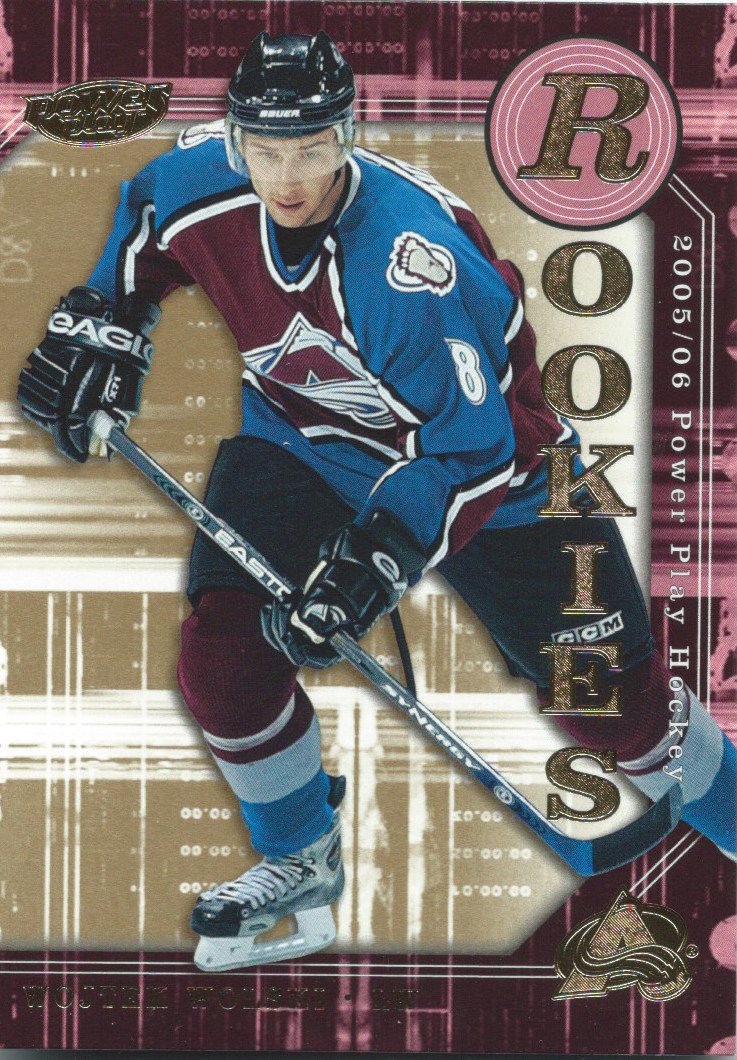 2005-06 Upper Deck Power Play #134 WOJTEK WOLSKI Rookie RC NHL 01013 Image 1