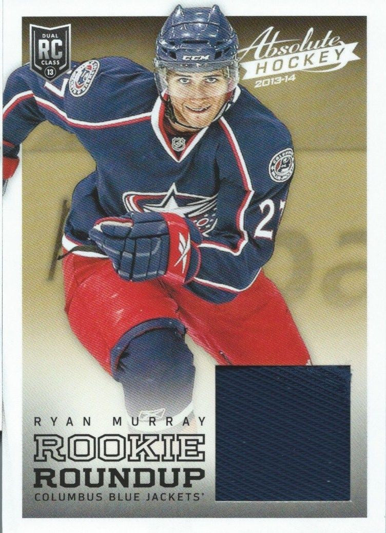2013-14 Absolute Rookie Roundup Materials RYAN MURRAY Jersey Panini 00768