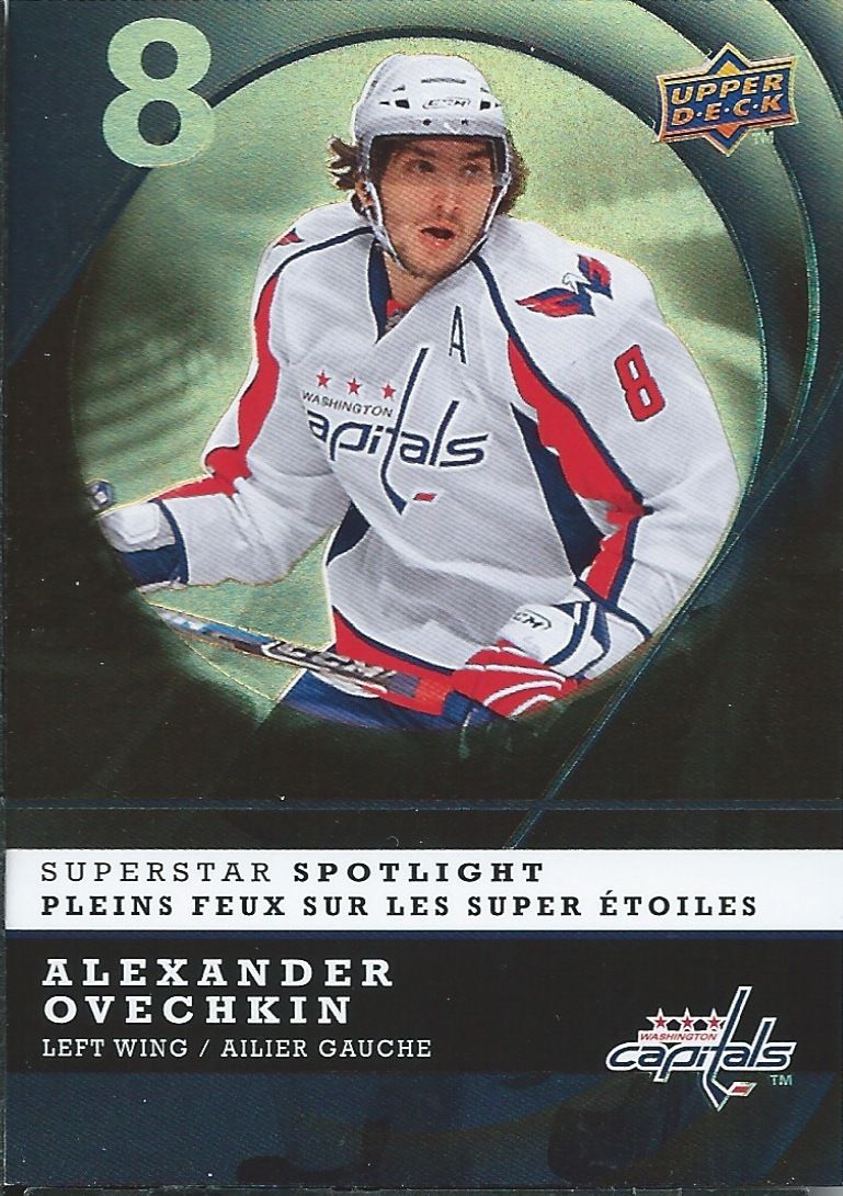 2008-09 UD McDonald's Superstar Spotlight ALEXANDER OVECHKIN UD 00663 Image 1