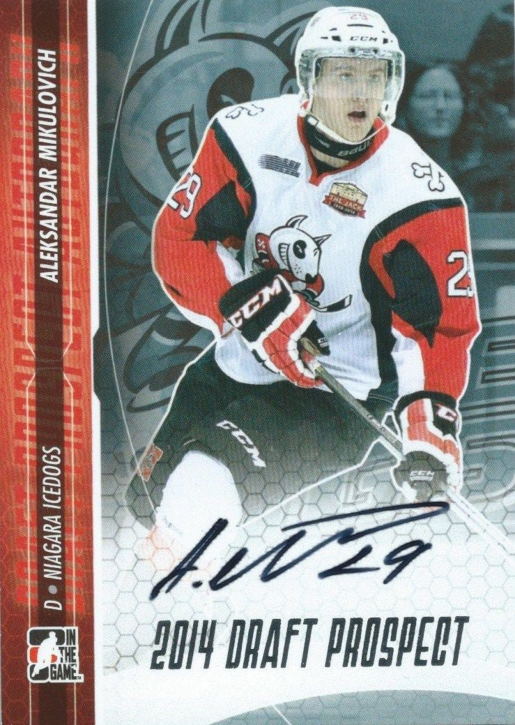 2014-15 ITG Draft Prospects Autographs ALEKSANDER MIKULOVICH /200* 00420