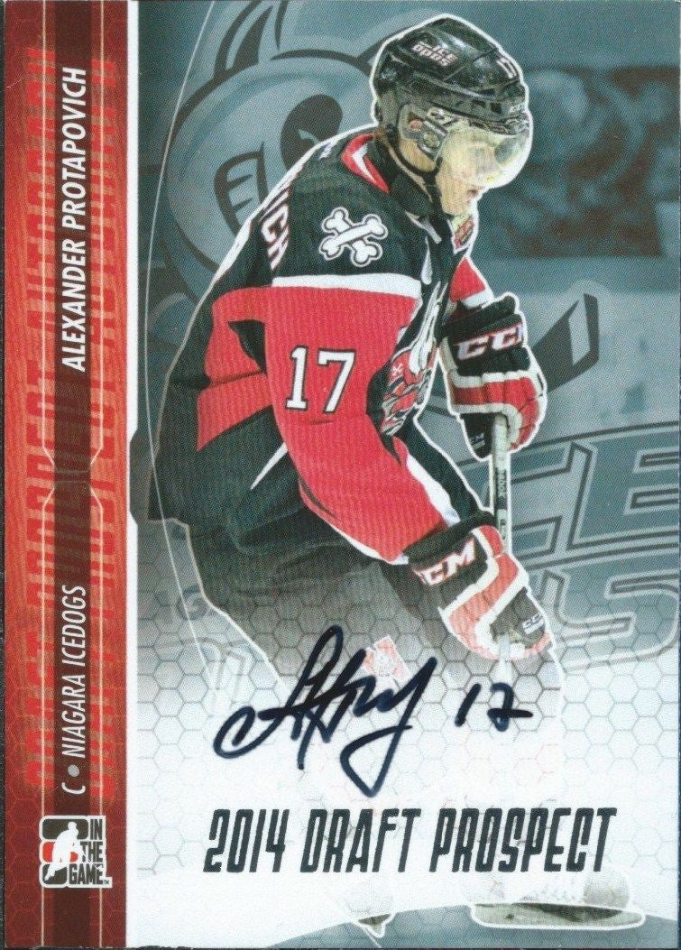 2014-15 ITG Draft Prospects Autographs ALEXANDER PROTAPOVICH /200* 00419