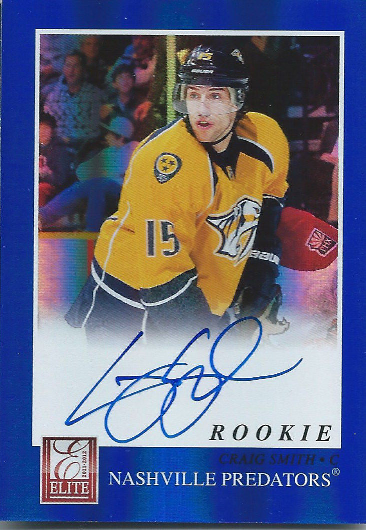2011-12 Elite Rookie Signatures CRAIG SMITH Autograph **SP** RC 02013