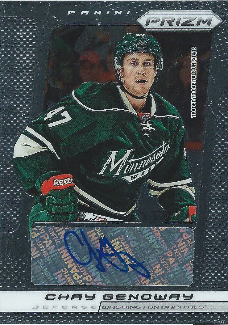 2013-14 Panini Prizm Autographs Rookie CHAY GENOWAY Auto 02015 Image 1