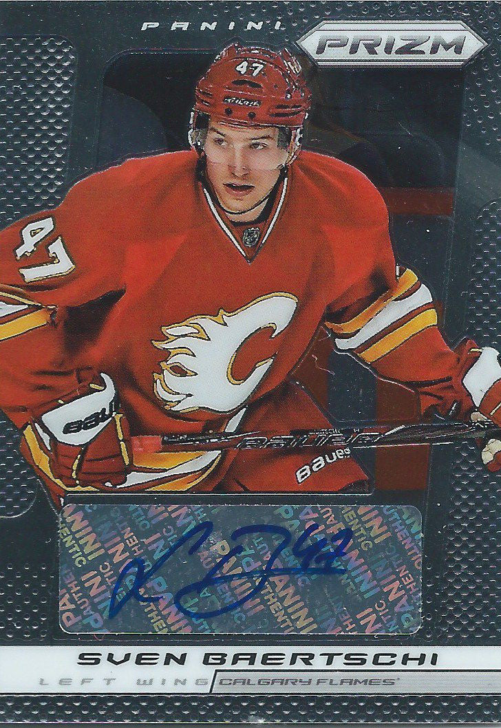 2013-14 Panini Prizm Autographs Rookie SVEN BAERTCHI Auto 01814