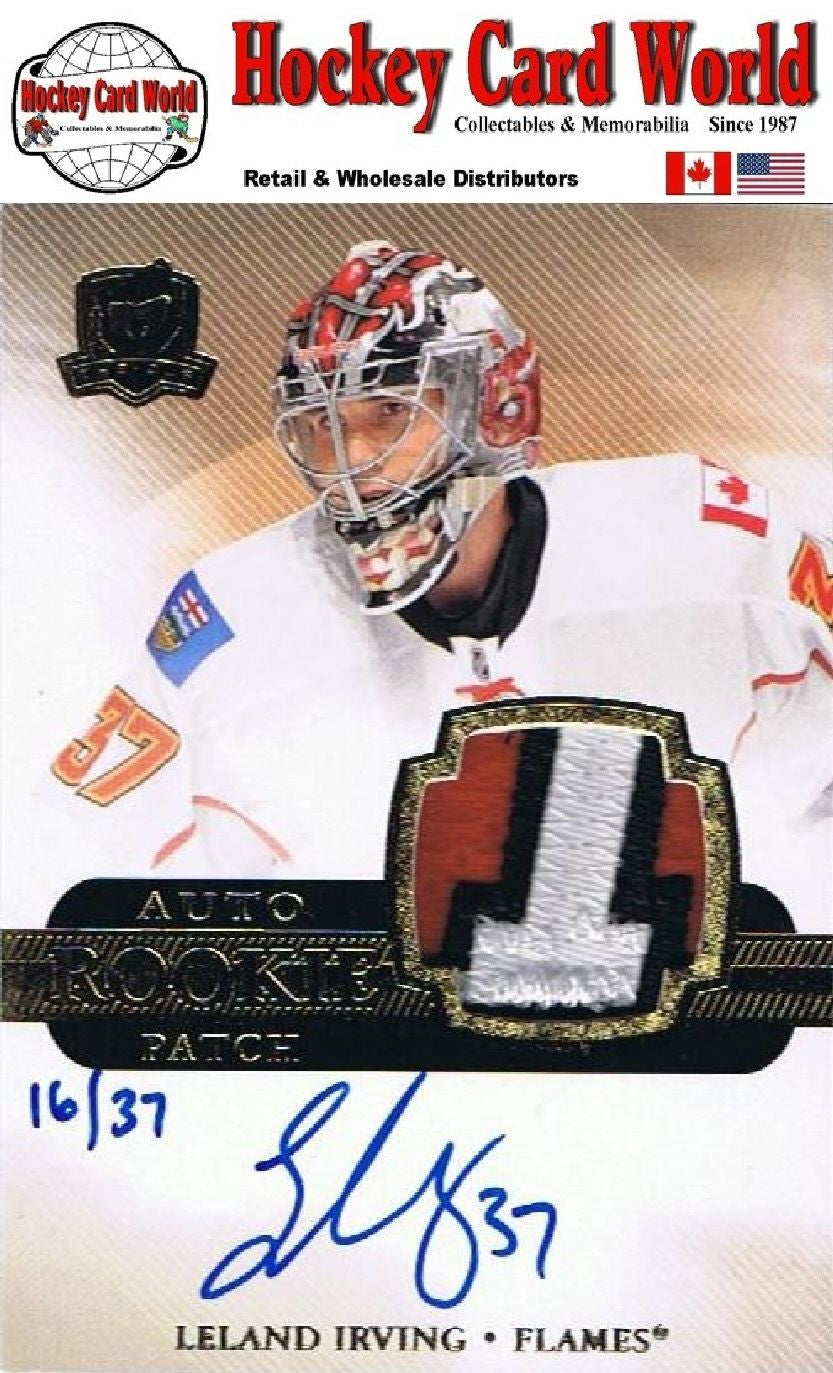 2011-12 The Cup Gold LELAND IRVING Patch/Auto Rookie 16/37 RC - 3 Colors