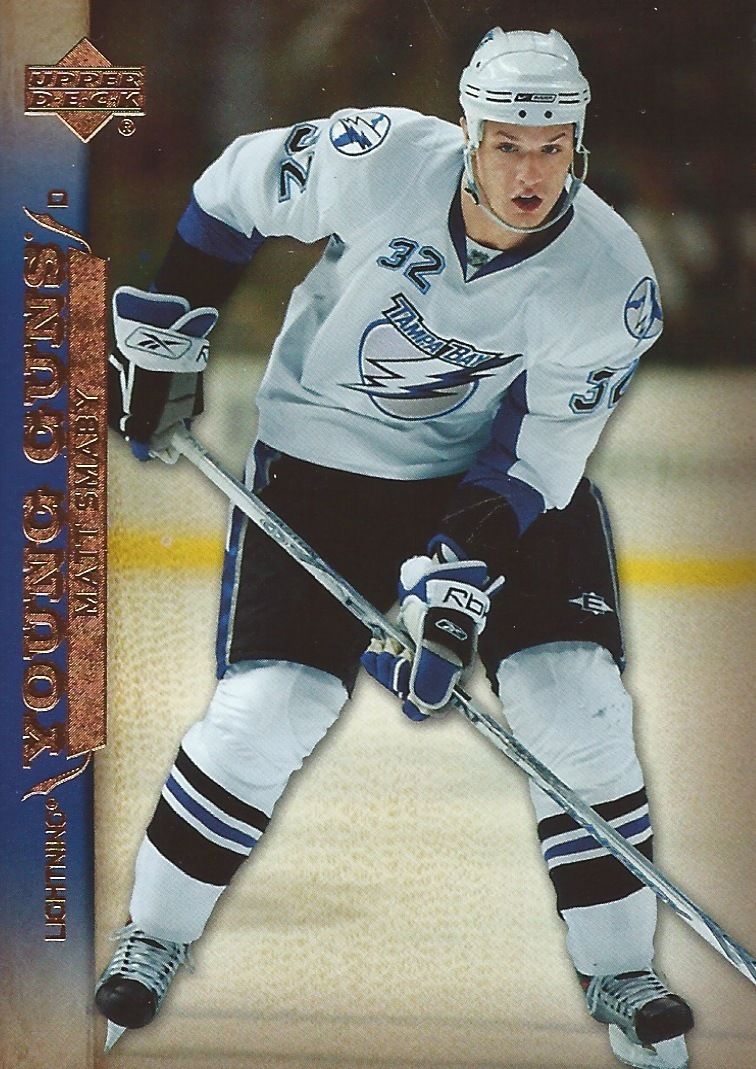 2007-08 Upper Deck #245 MATT SMABY YG Young Guns Rookie RC NHL 02217 Image 1