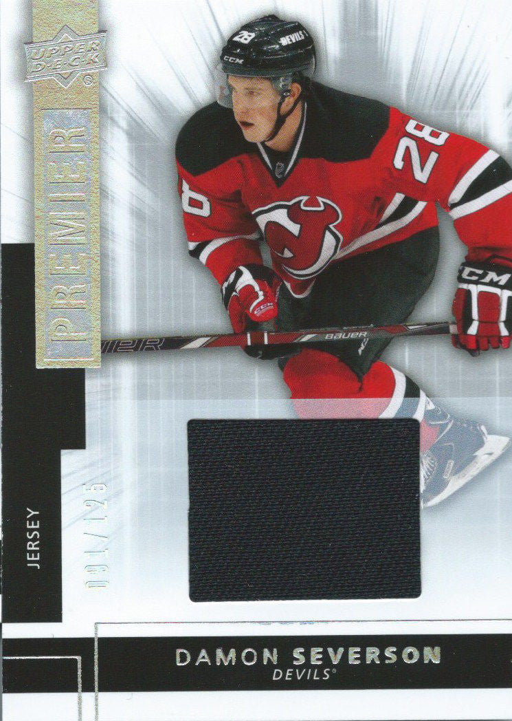 2014-15 Upper Deck Premier Spectrum DAMON SEVERSON 91/125 Jersey 01824