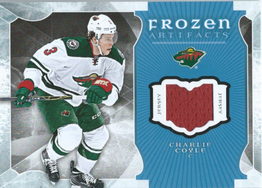 2015-16 Upper Deck Artifacts Frozen CHARLIE COYLE Jersey NHL 01845 Image 1