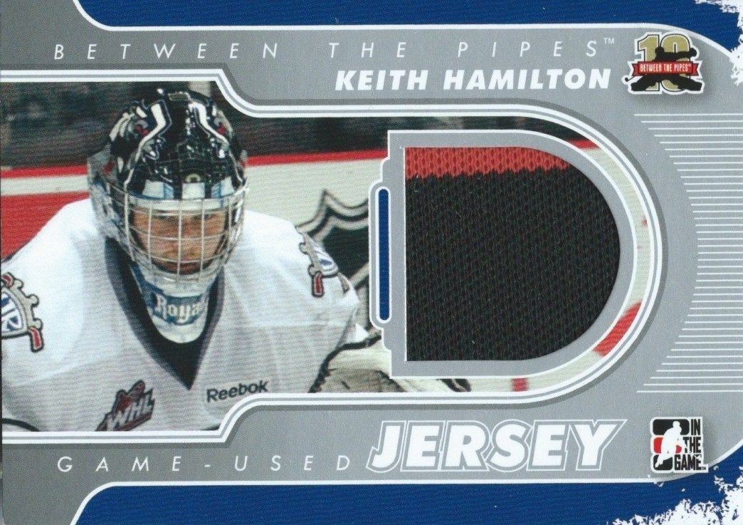2011-12 Between The Pipes Jersey Silver KEITH HAMILTON /140* Jersey 02282 Image 1