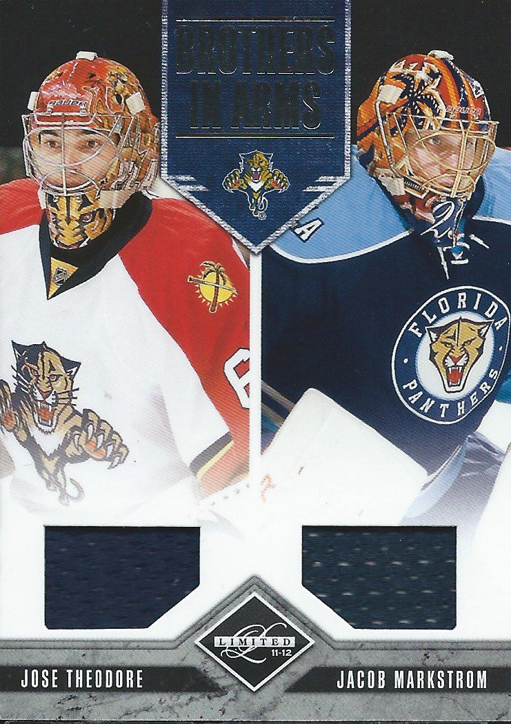 2010-11 Panini Limited THEODORE / MARKSTROM 1/199 Jersey NHL 01962 Image 1