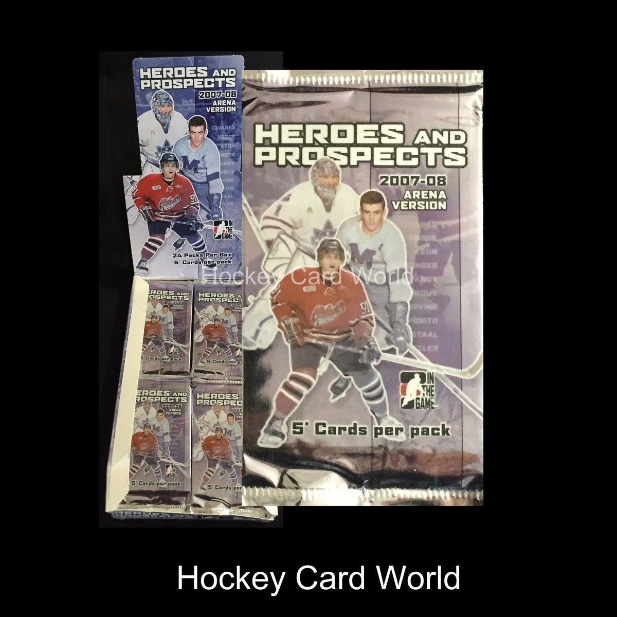 2007-08 ITG Heroes and Prospects Pack - Hall, Eberle, Price, Kane + Image 1